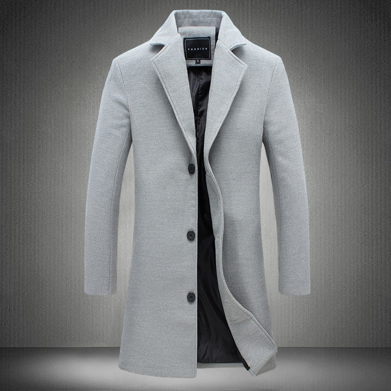 The Warmth of Tradition: Men's Wool Coats