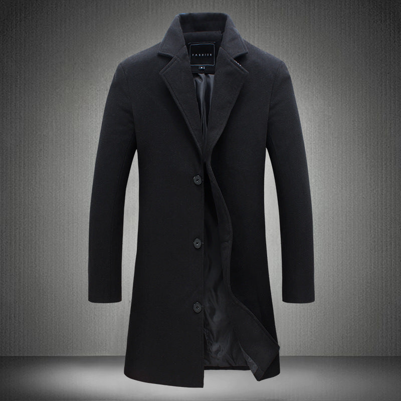 The Warmth of Tradition: Men's Wool Coats