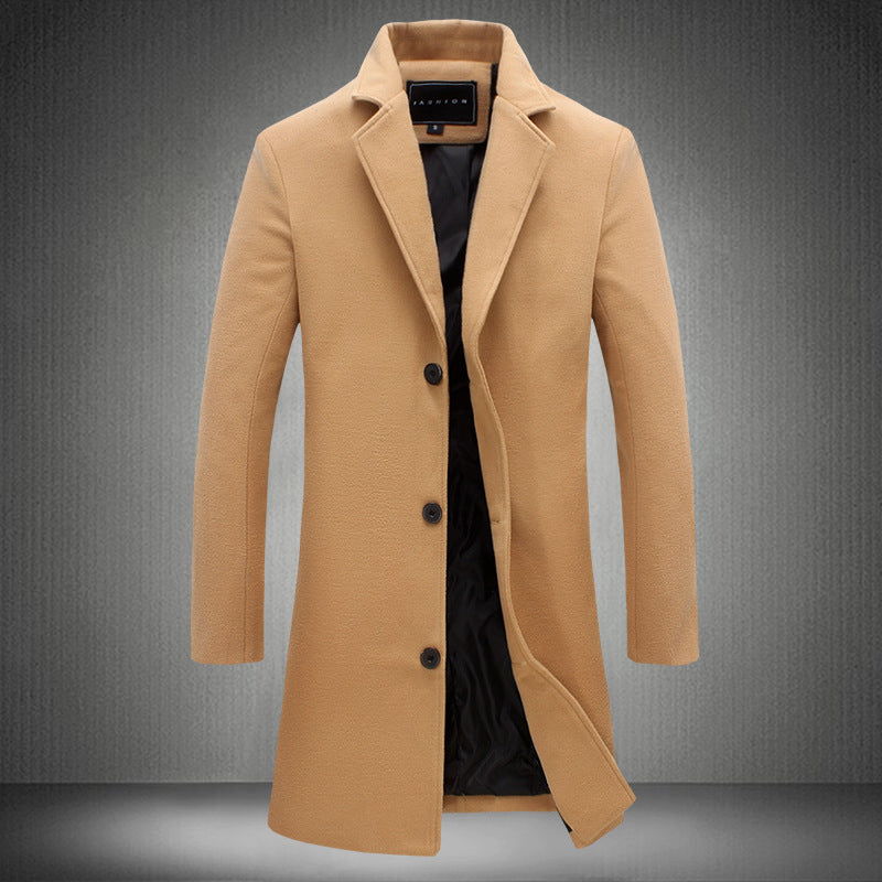 The Warmth of Tradition: Men's Wool Coats